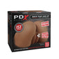 PDX Elite Back That Ass Up - Brown - Brown USB Rechargeable Auto Mega Masturbator-RD631-29