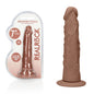 REALROCK 7 Realistic Dildo - Tan - Tan 17.8 cm Dong - REA098TAN