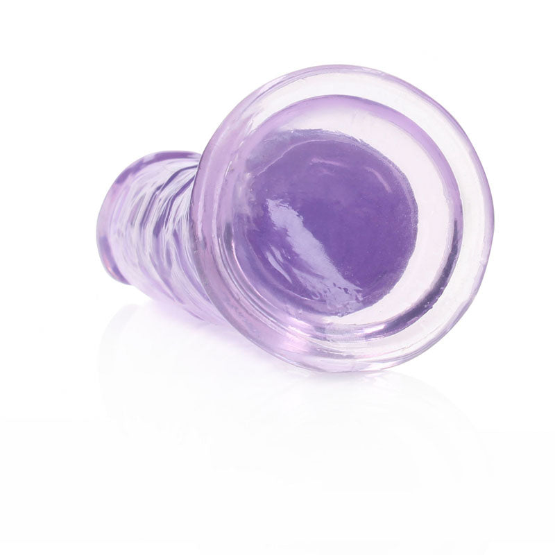 REALROCK 15.5 cm Straight Dildo - Purple - Purple 15.5 cm (6) Dong-REA150PUR