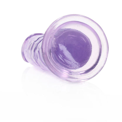 REALROCK 15.5 cm Straight Dildo - Purple - Purple 15.5 cm (6) Dong-REA150PUR