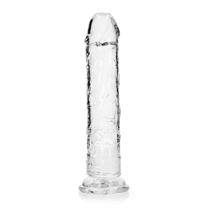 REALROCK 25 cm Straight Dildo - Clear - Clear 25 cm (10) Dong - REA154TRA