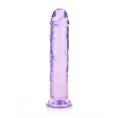 REALROCK 28 cm Straight Dildo - Purple - Purple 28 cm (10) Dong - REA155PUR