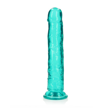 REALROCK 28 cm Straight Dildo - Turquoise - Turquoise 28 cm (10) Dong - REA155TUR