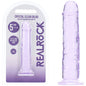 REALROCK Realistic 5 Dildo - Purple - Purple 12.7 cm Dildo - REA227PUR