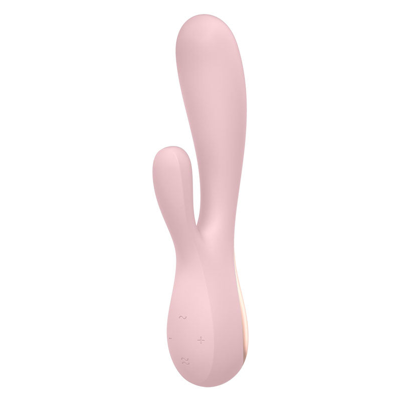 Satisfyer Mono Flex - Mauve App Controlled USB Rechargeable Rabbit Vibrator-SATMFLEX-M