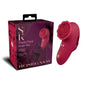 Secret Kisses ROSEGASM PLAYFUL PETAL - Red USB Rechargeable Finger Stimulator-SK1047