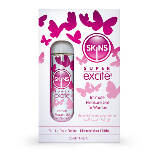 Skins Super Excite - Intimate Pleasure Gel for Women - 30 ml-SKSEXCSG-01