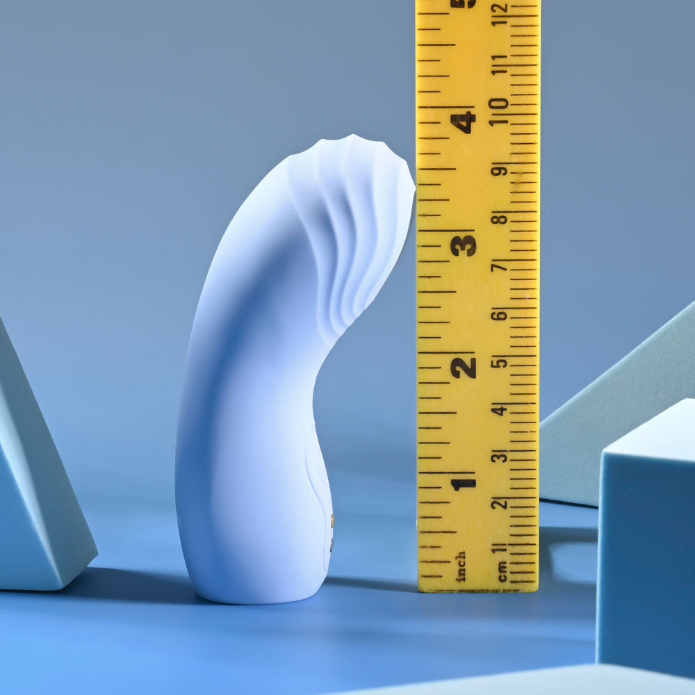 Selopa GOOD POINT - Purple USB Rechargeable Hollow Vibrating Finger Stimulator-SL-RS-4493-2