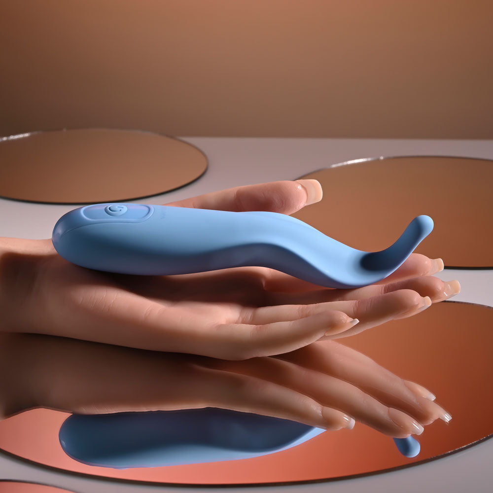 Selopa TENDER TICKLER - Blue 16.2 cm USB Rechargeable Pinpoint Stimulator-SL-RS-6916-2