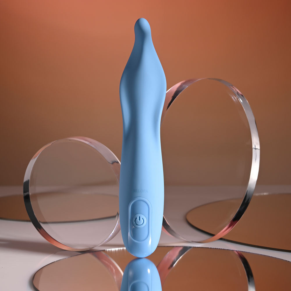Selopa TENDER TICKLER - Blue 16.2 cm USB Rechargeable Pinpoint Stimulator-SL-RS-6916-2
