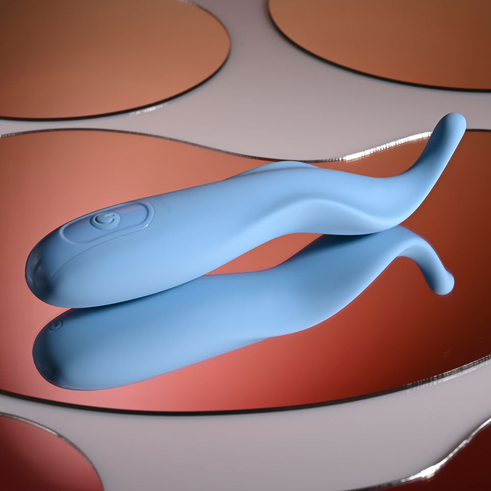 Selopa TENDER TICKLER - Blue 16.2 cm USB Rechargeable Pinpoint Stimulator-SL-RS-6916-2