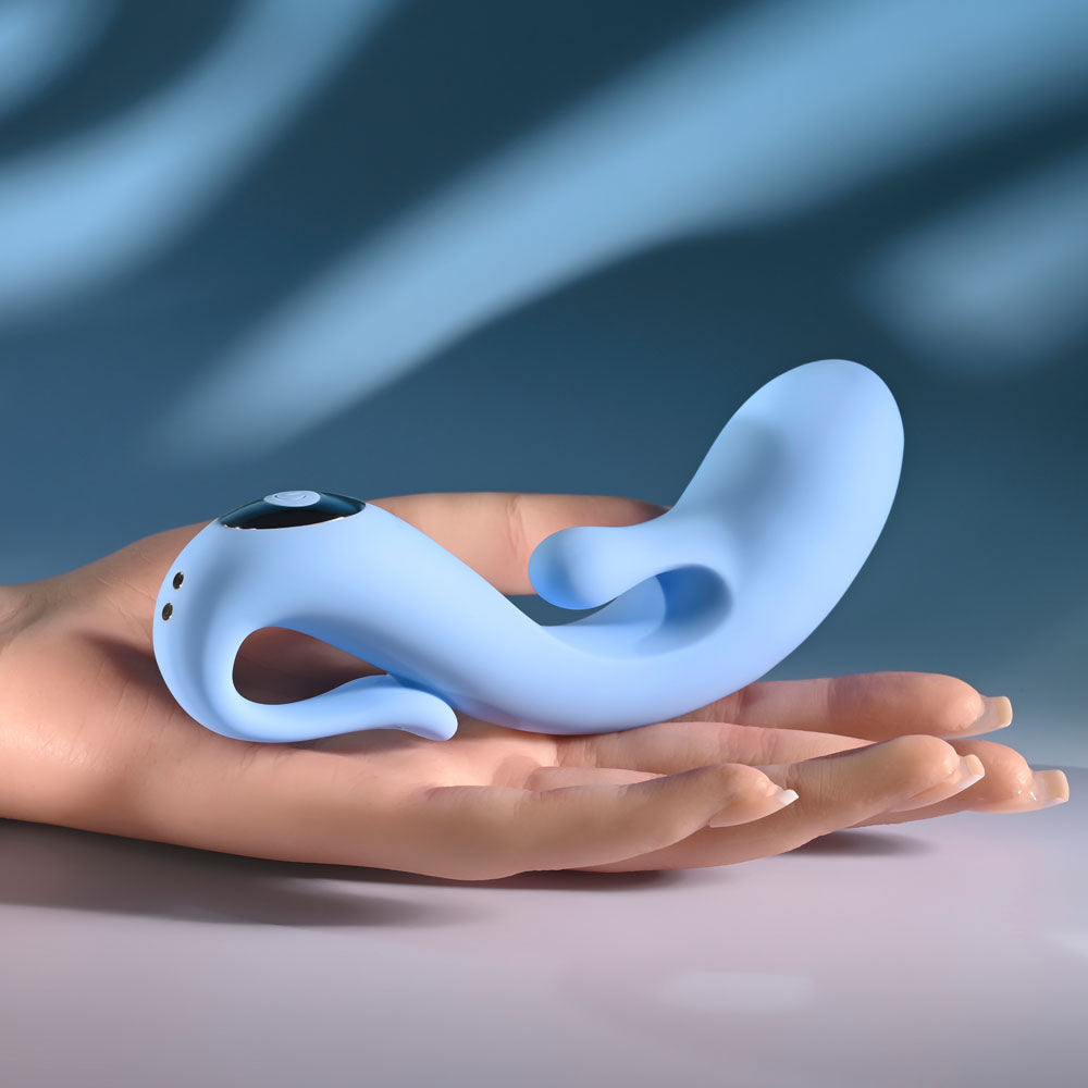 Selopa SMOOTH OPERATOR - Blue USB Rechargeable Vibrator - SL-RS-7463-2