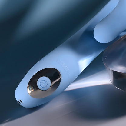 Selopa SMOOTH OPERATOR - Blue USB Rechargeable Vibrator - SL-RS-7463-2