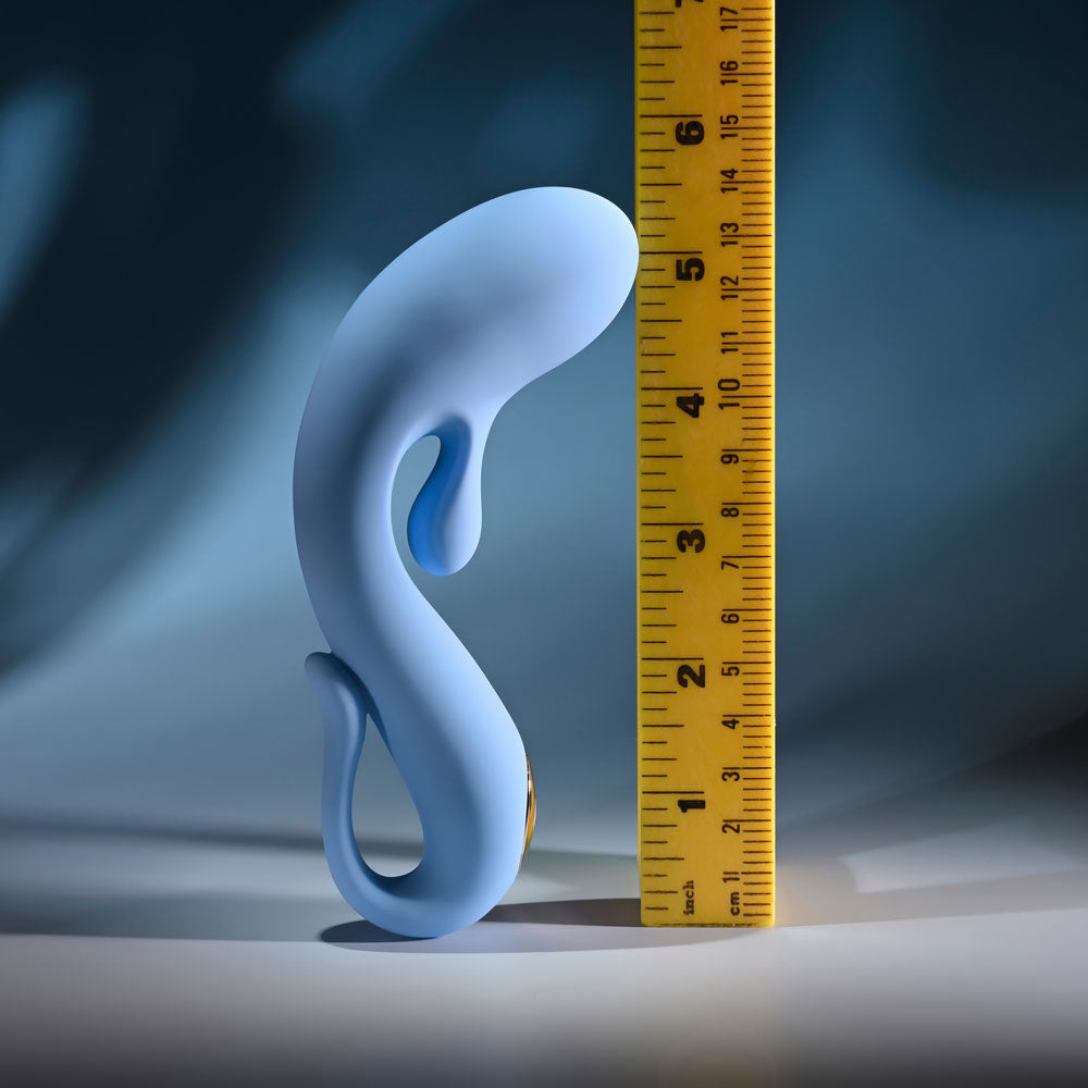 Selopa SMOOTH OPERATOR - Blue USB Rechargeable Vibrator - SL-RS-7463-2