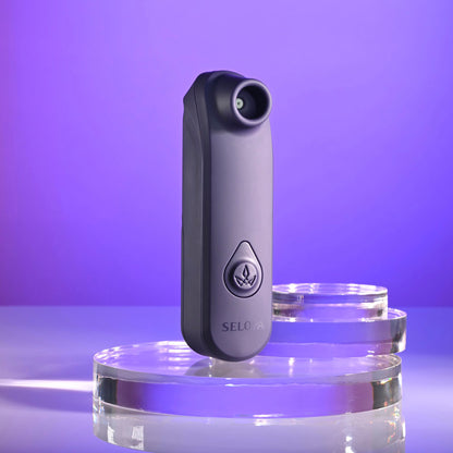 Selopa SURE THING - Black Vibrating & Sucking Stimulator-SL-VB-6312-2