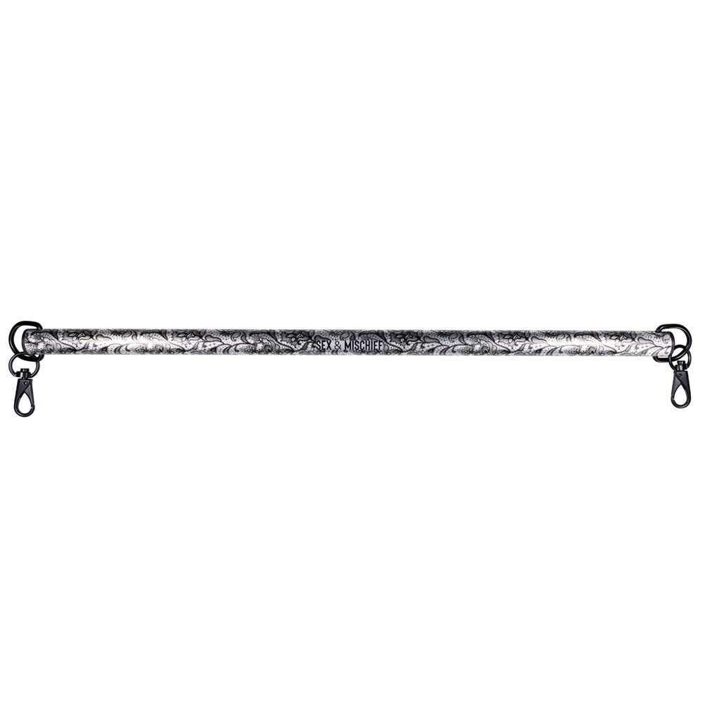 Sex & Mischief Lace Spreader Bar - Aluminium Restraint Bar-SS10102