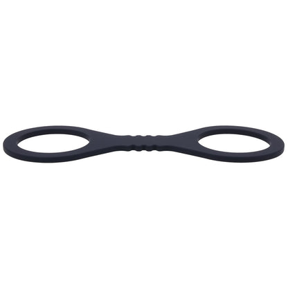 Sex & Mischief Shadow Small Silicone Cuffs - Black Small Restraints-SS10227