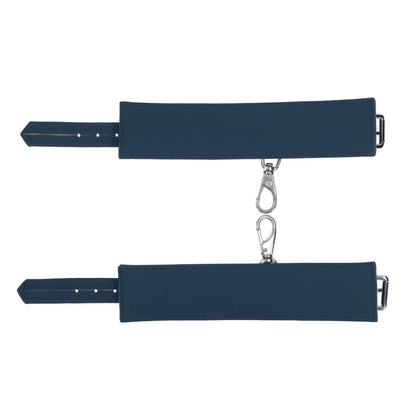 SPORTSHEETS Signature Twilight Tease Handcuffs - Blue Adjustable Restraints - SS68102