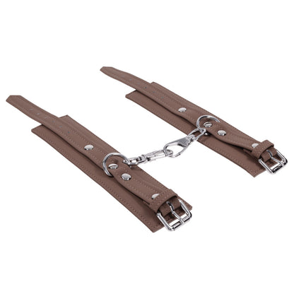 SPORTSHEETS Signature Dawn Dream Handcuffs - Tan Adjustable Restraints - SS68103