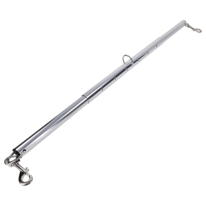 SPORTSHEETS Signature Adjustable Spreader Bar - Silver Metal Adjustable Spreader Bar (No Cuffs Included) - SS68109