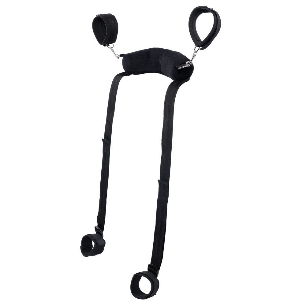 SPORTSHEETS Signature Sex Sling - Black Adjustable Positioning Aid - SS68114
