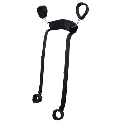 SPORTSHEETS Signature Sex Sling - Black Adjustable Positioning Aid - SS68114