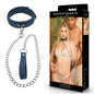 SPORTSHEETS Signature Twilight Tease Collar & Leash - Blue Adjustable Restraint - SS68121