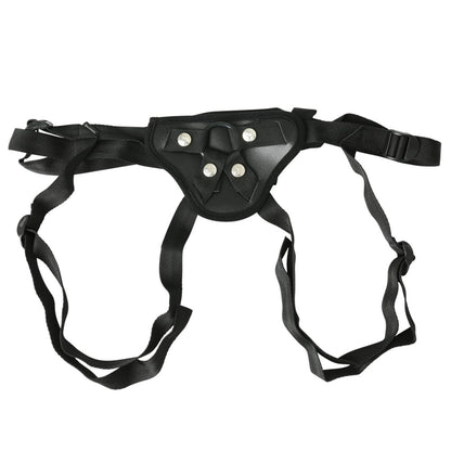 SPORTSHEETS Ember Strap-On Harness - Black Adjustable Strap-On Harness (No Probe Included) - SS69003