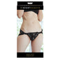 SPORTSHEETS Deep Dive Strap-On - Black Adjustable Strap-On Harness (No Probe Included) - SS69006