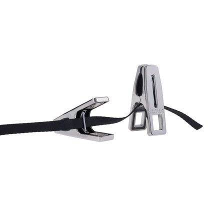 EDGE Body Zipper Clothes Pins - Chrome Chrome Pins - Set of 16 - SS98033