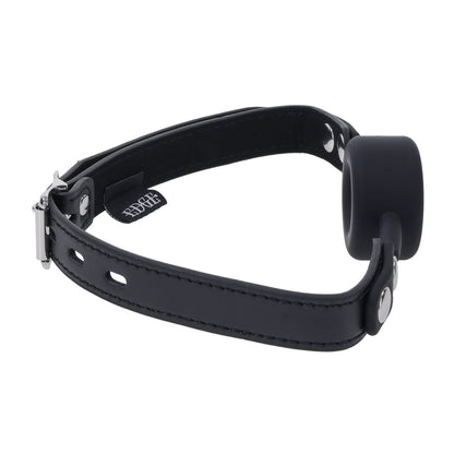 EDGE Silicone Ring Gag - Black Mouth Restraint - SS98053