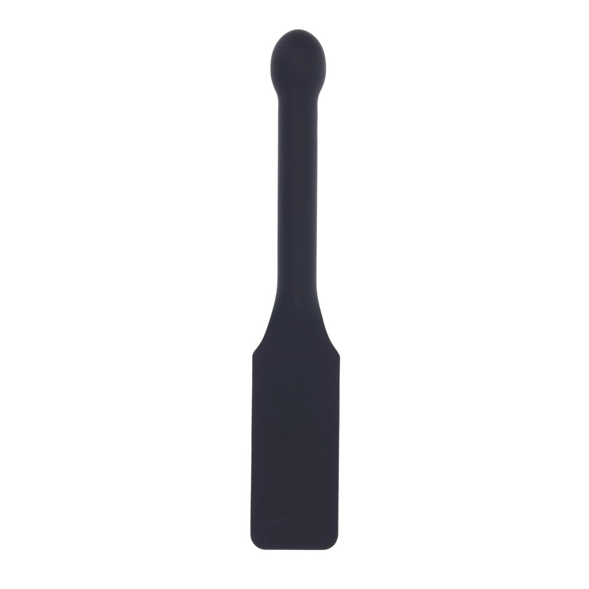 EDGE Pins & Needles Silicone Paddle - Black Spanking Paddle with Insertable Handle - SS98055