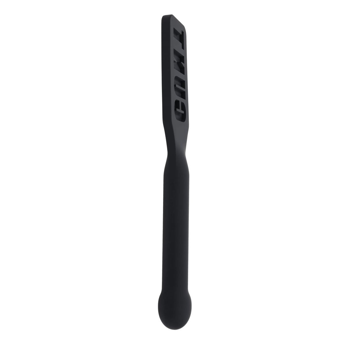 EDGE CUNT Silicone Paddle - Black Silicone Paddle with Insertable Handle - SS98056