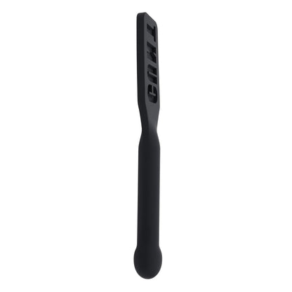 EDGE CUNT Silicone Paddle - Black Silicone Paddle with Insertable Handle - SS98056