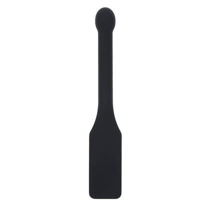 EDGE CUNT Silicone Paddle - Black Silicone Paddle with Insertable Handle - SS98056