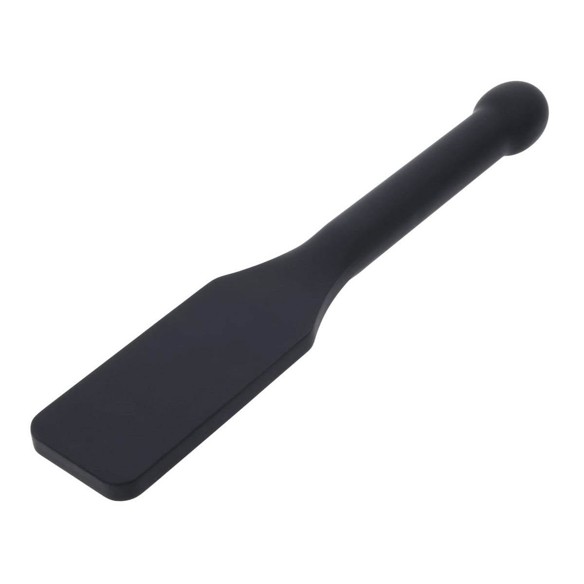 EDGE CUNT Silicone Paddle - Black Silicone Paddle with Insertable Handle - SS98056