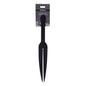 EDGE Silicone Tawse - Black Silicone Tawse Whip with Insertable Handle - SS98057
