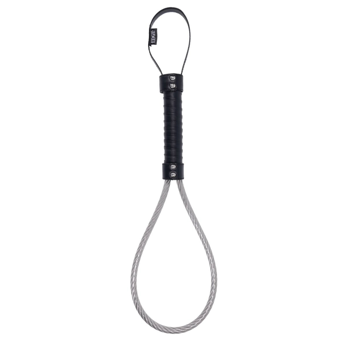 EDGE Metal Loop Spanker - Metal Spanker Whip - SS98060