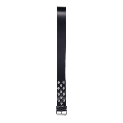 EDGE Leather Belt Spanker - Black Spanking Whip - SS98061
