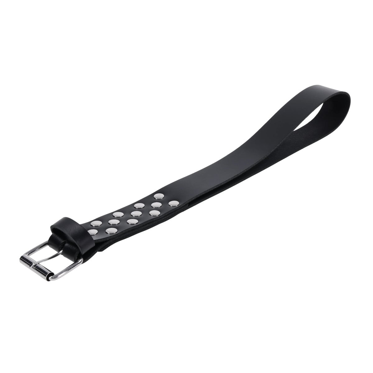 EDGE Leather Belt Spanker - Black Spanking Whip - SS98061