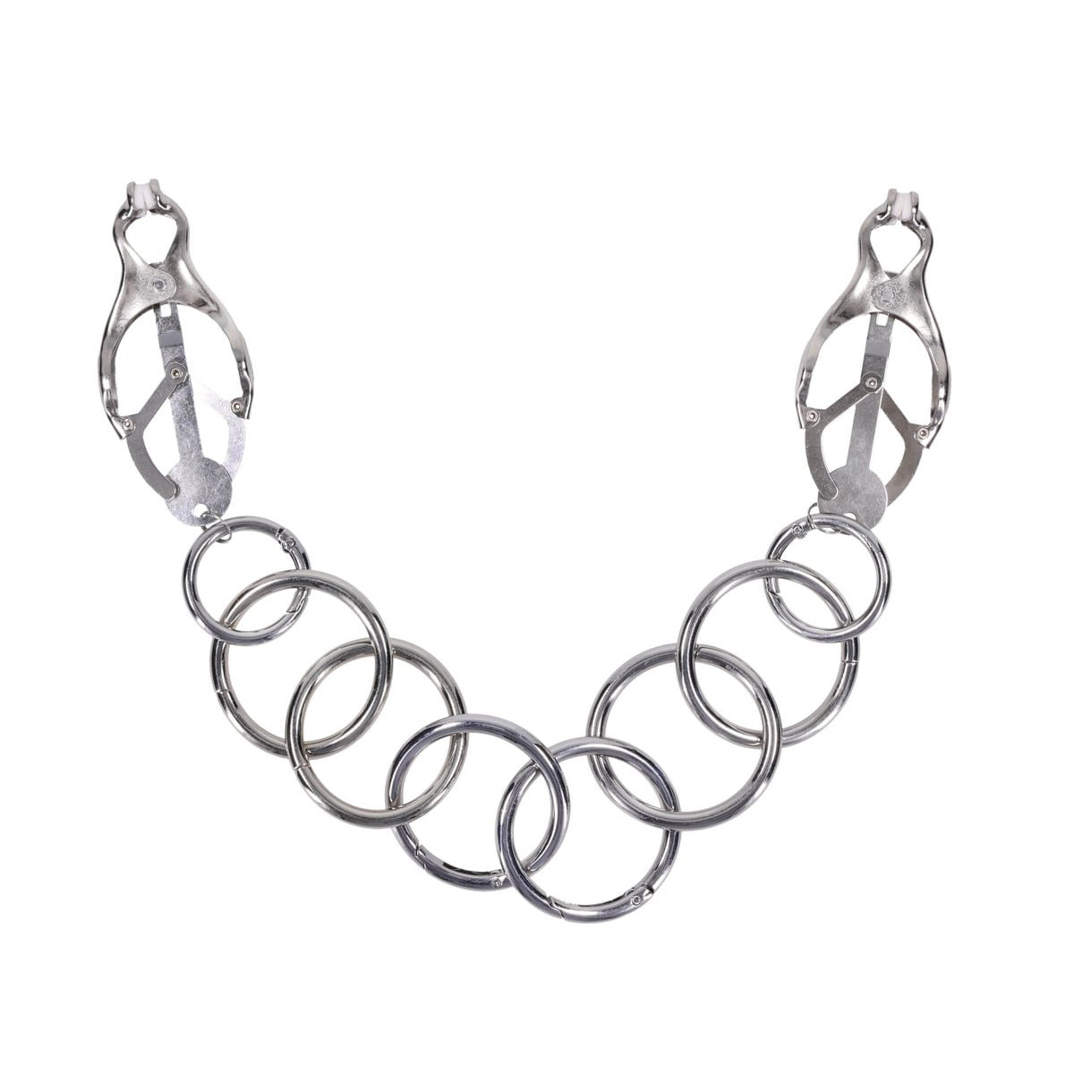 EDGE Tuggable Clover Clamps - Metal Nipple Restraints - SS98064
