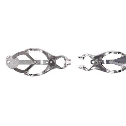 EDGE Tuggable Clover Clamps - Metal Nipple Restraints - SS98064