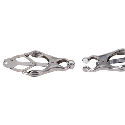 EDGE Tuggable Clover Clamps - Metal Nipple Restraints - SS98064