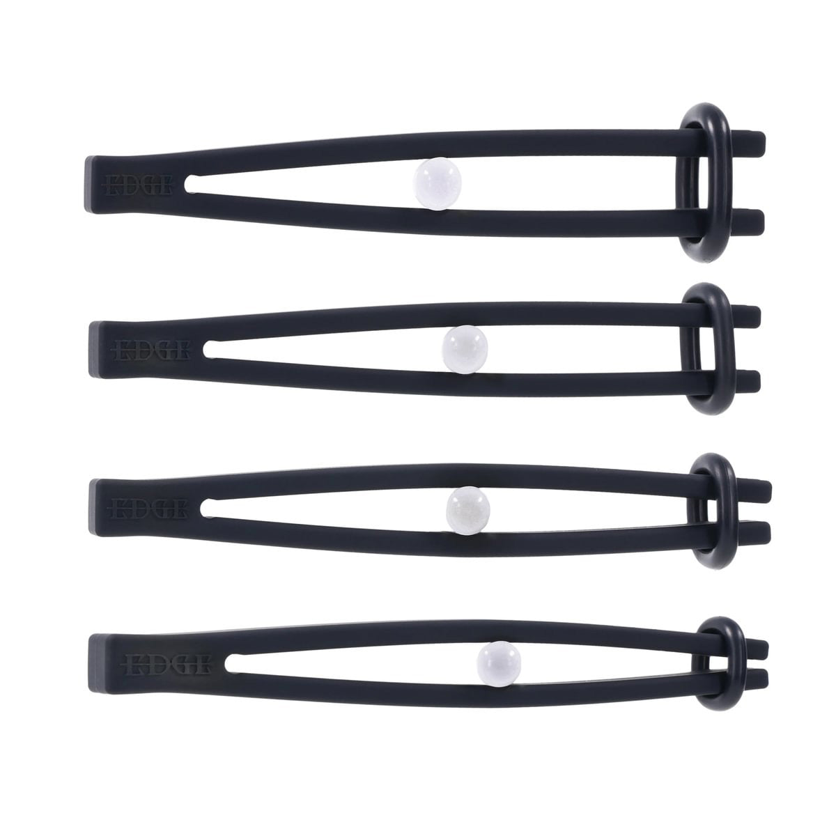 EDGE Silicone Pinching Rods - Black Nipple Restraints - SS98065