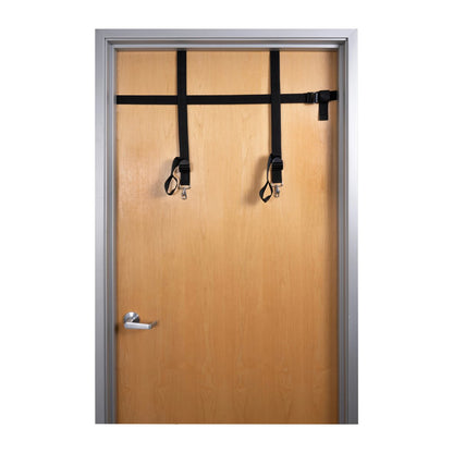 EDGE Adjustable Door Restraints - Black Restraints (Cuffs not included) - SS98066
