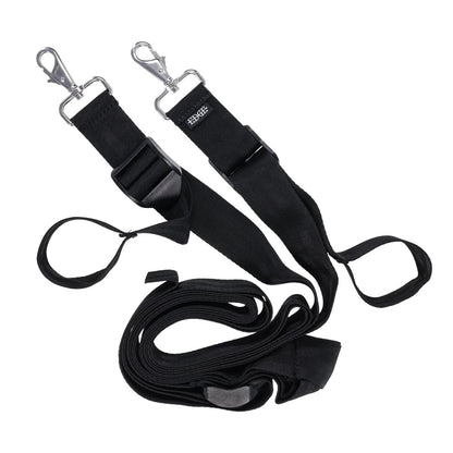 EDGE Adjustable Door Restraints - Black Restraints (Cuffs not included) - SS98066