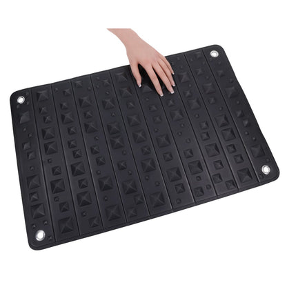 EDGE Spiked Punishment Mat - Black Sensory Play Mat - SS98067