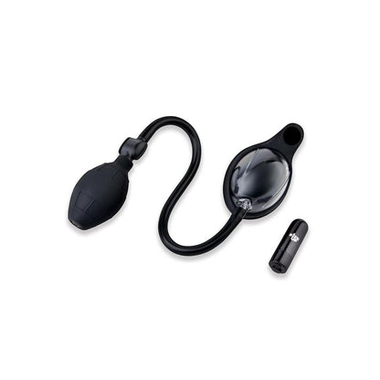 Size Up Vibrating Mini Pussy & Clitoral Pump - Clear USB Rechargeable Vibrating Vaginal and Clitoral Pump-SU113