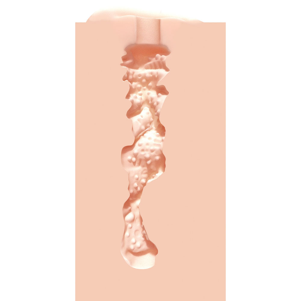 XKIN PinUp Girls - Tiffany Throatcheck - Flesh 12 cm Vagina Stroker - XKN002FLE