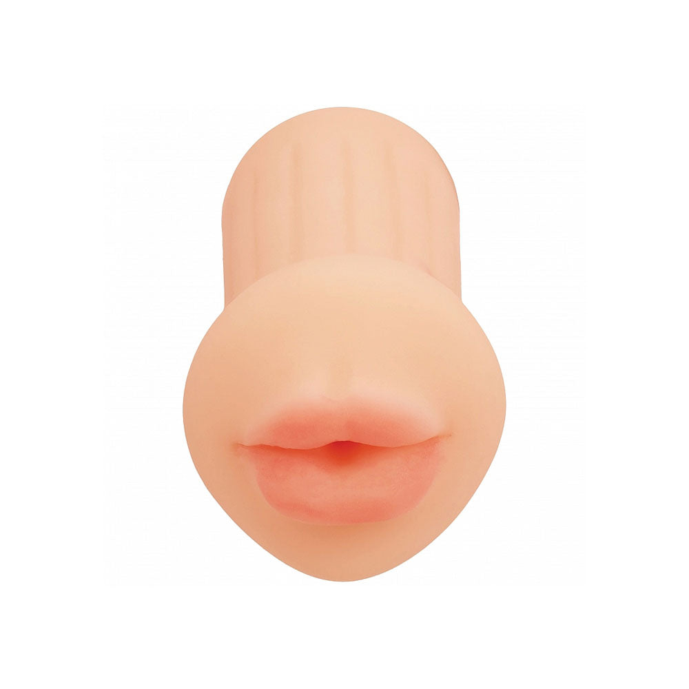 XKIN Raw - The Grip - Flesh 12 cm Mouth Stroker - XKN003FLE